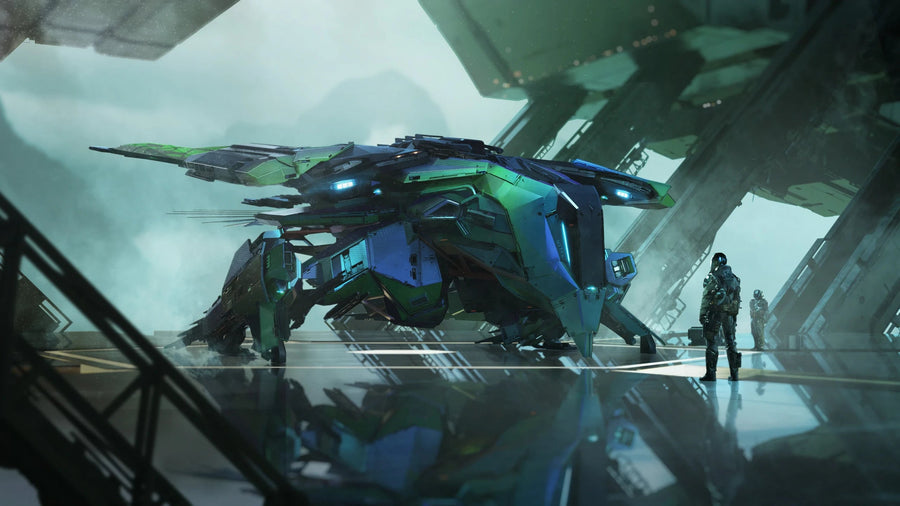 Talon - landed in Star Citizen