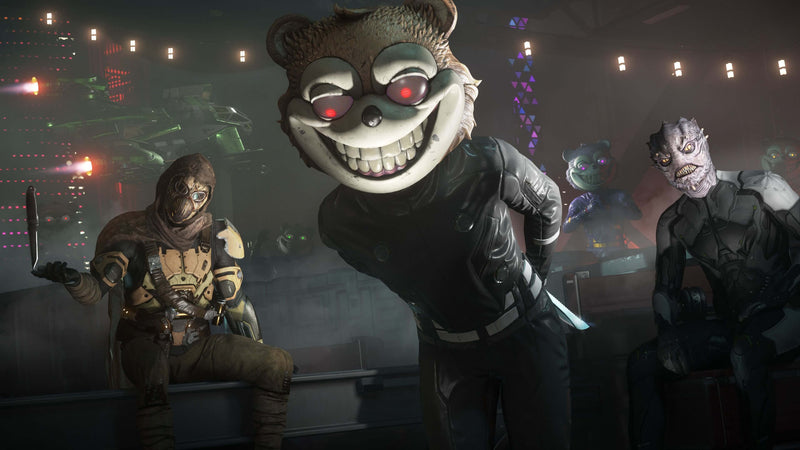 Horror-themed helmets and a green Cutlass in official Star Citizen Halloween artwork