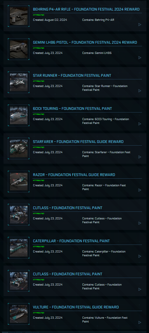 Golden Ticket / Freelancer LTI / Foundation Rewards / Collectors Account