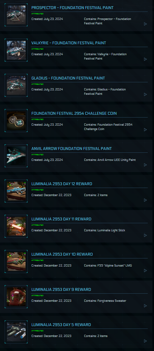 Golden Ticket / Freelancer LTI / Foundation Rewards / Collectors Account