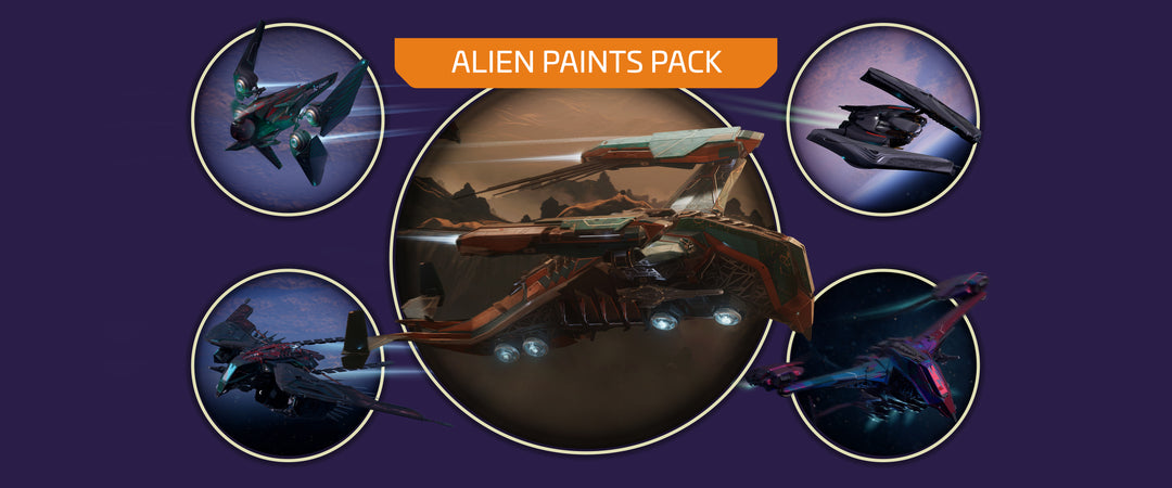Paints - Alien Complete Paint Pack - 2025 - Star Citizen