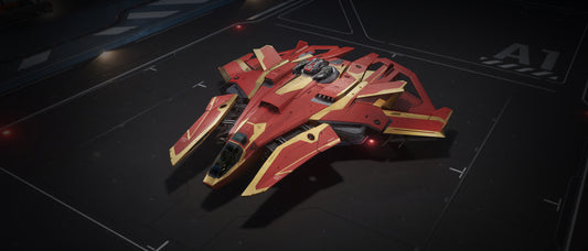 Paints - F8C - Auspicious Red Paint - Star Citizen