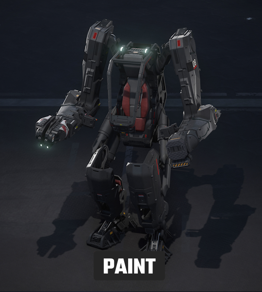 ATLS - Carbon Black Paint - Star Citizen - The Impound