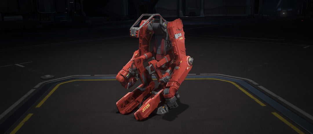 Paints - ATLS - Auspicious Red Paint - Star Citizen