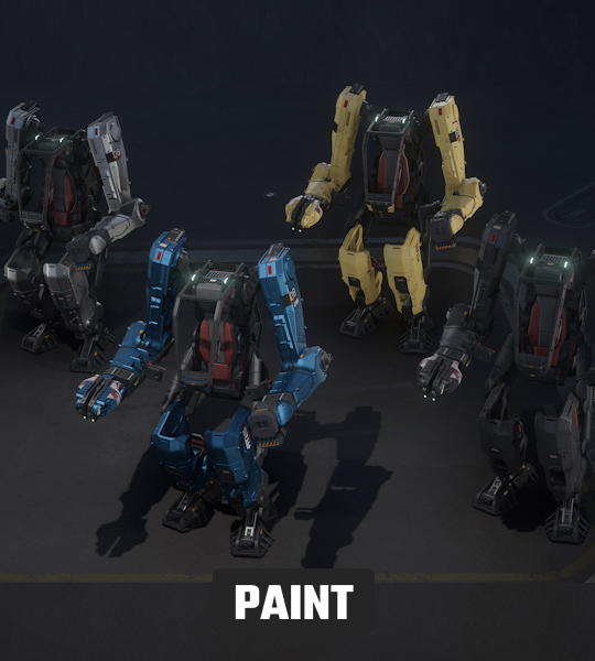 ATLS - 4 Paint Pack - Star Citizen - The Impound