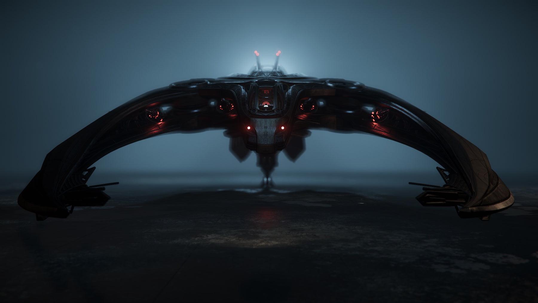 Vanduul ship cinematic visual