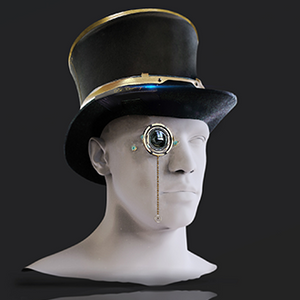 Jacopo Top Hat & Monocle