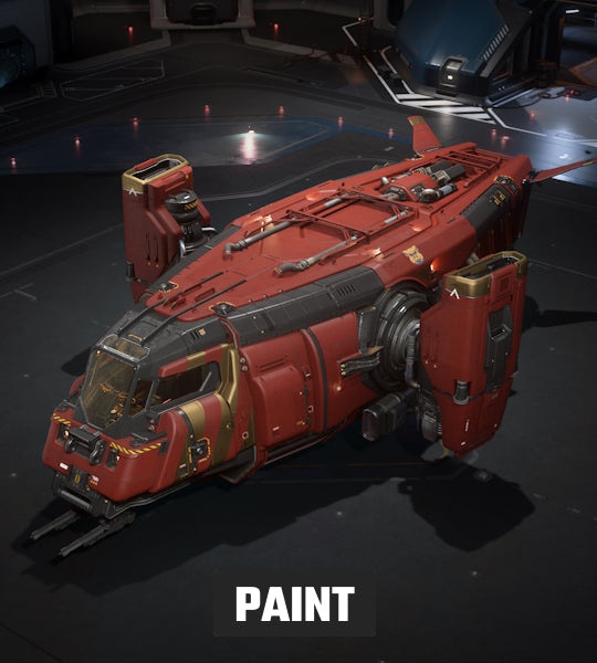 Cutter - Auspicious Red Pig Paint - Star Citizen - The Impound