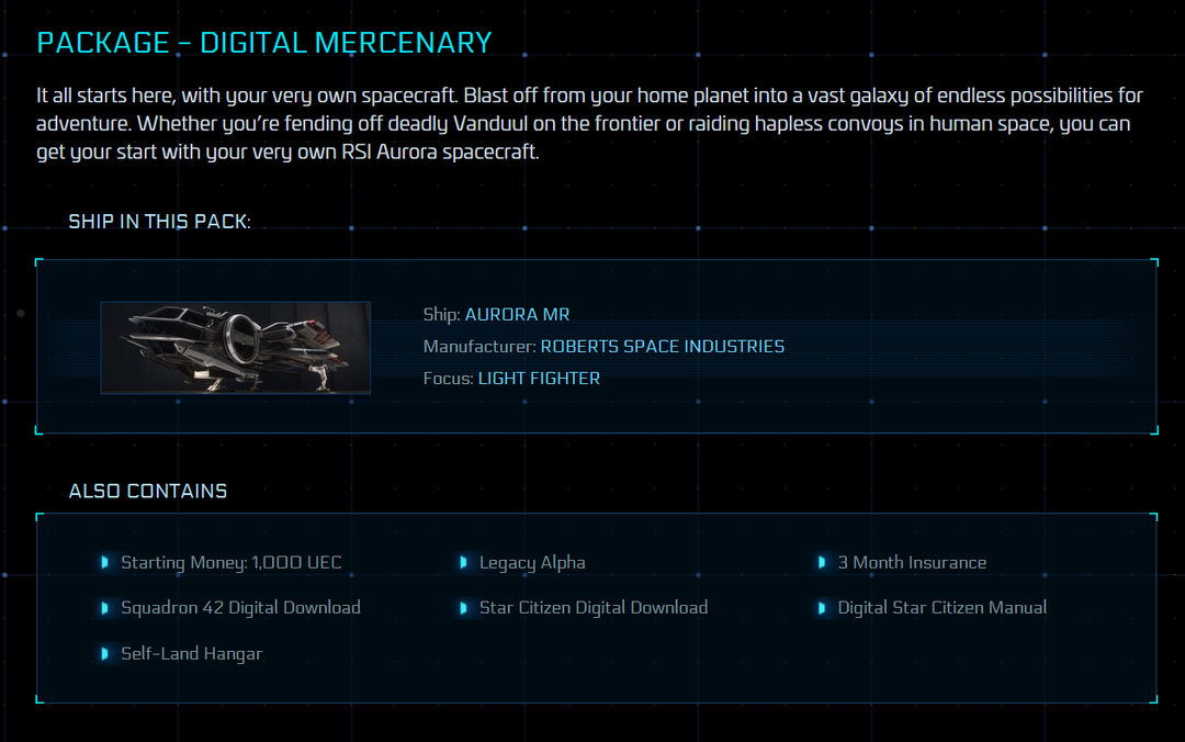 Digital Mercenary 3M Contents