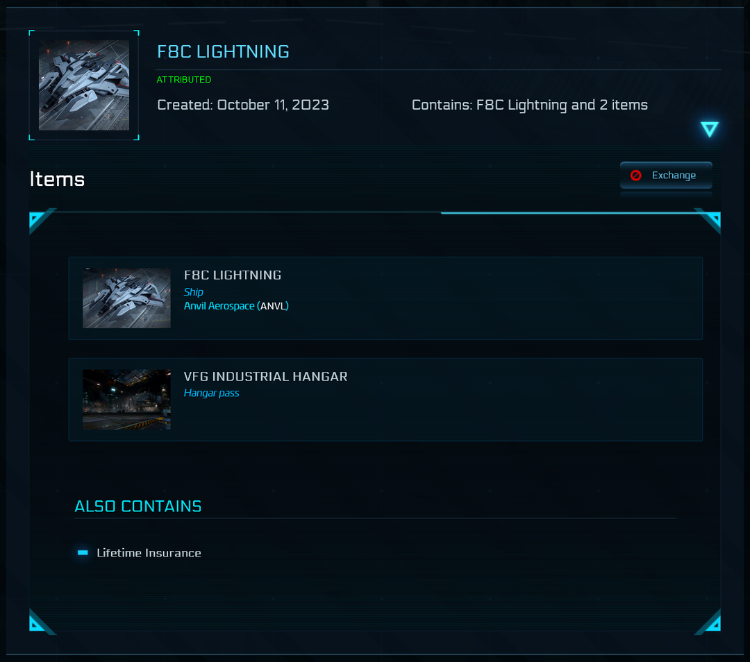 Space Marshal Account - F8C Lightning / Carrack / Polaris & More