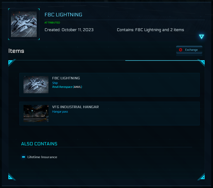 Space Marshal Account - F8C Lightning / Carrack / Polaris & More