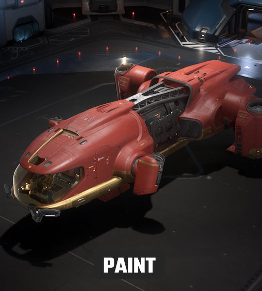 Fortune - Auspicious Red Pig Paint - Star Citizen - The Impound