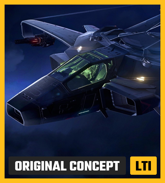 Star Citizen F7C-S Hornet Mk II - Ghost Original Concept LTI – The