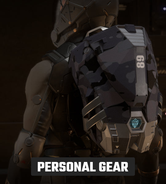 Buy CSP-68L Backpack Night Camo for Star Citizen