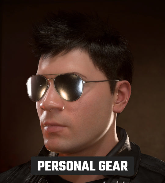 R6 Pro Yaeger Aviator Glasses - Star Citizen