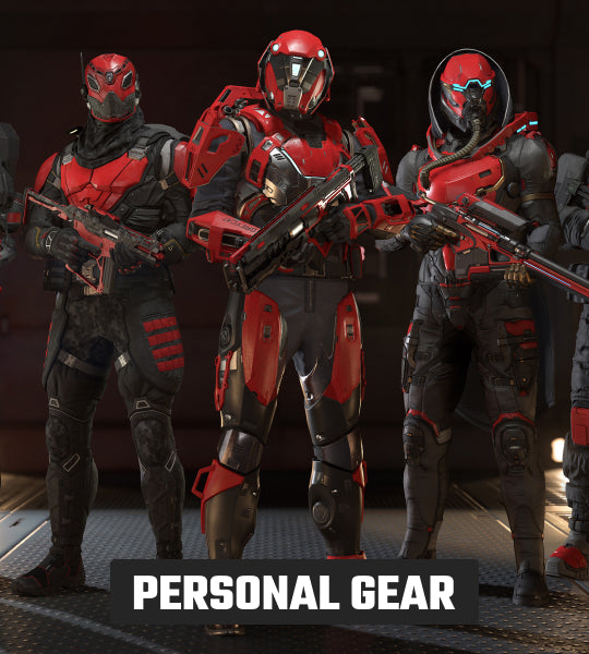 Buy "Red Alert" Weapons & Armor Collection for Star Citizen