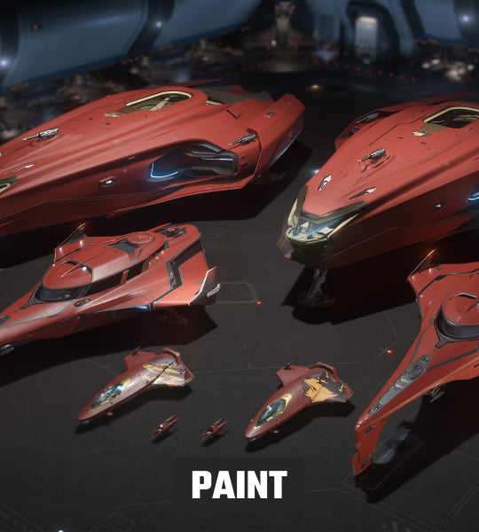 Paints - Auspicious Red Dragon and Dog Paint Pack - Star Citizen