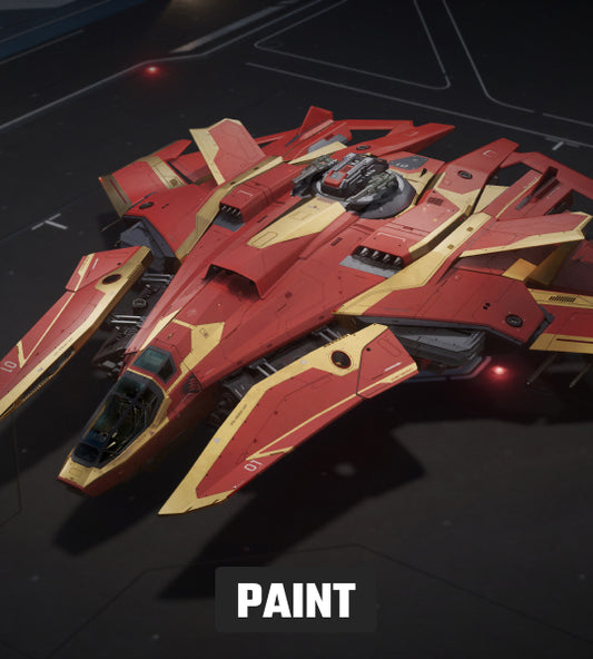 Paints - F8C - Auspicious Red Paint - Star Citizen