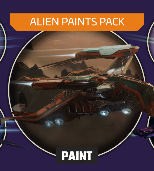Paints - Alien Complete Paint Pack - 2025 - Star Citizen