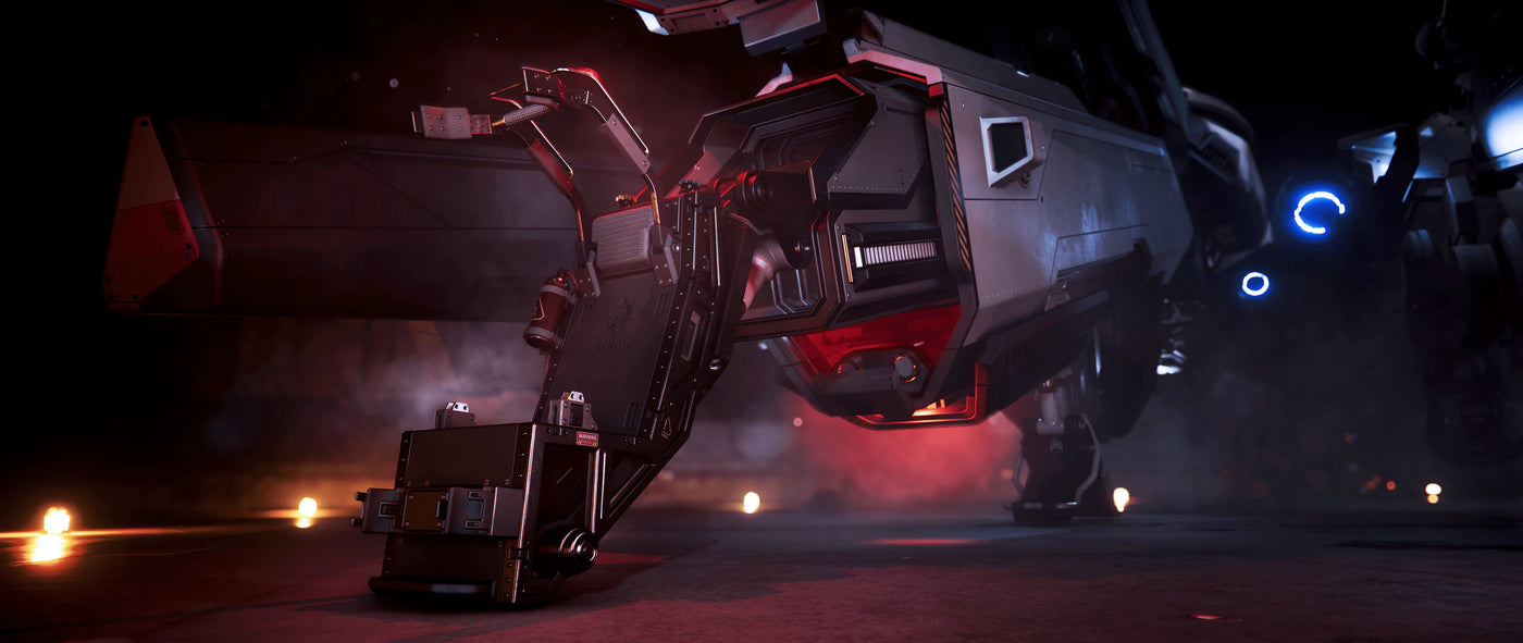 Concept Art of the cockpit of the Hawk