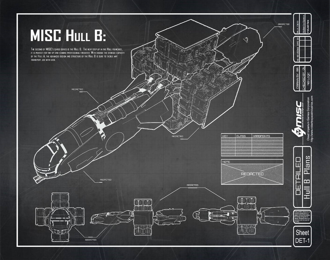 Buy Hull B LTI - Standalone Ship for Star Citizen