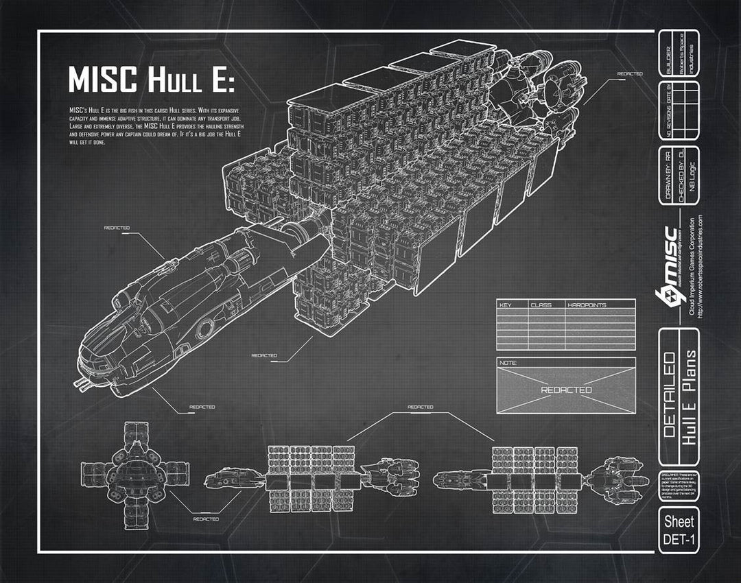 Buy Hull E LTI - Standalone Ship for Star Citizen