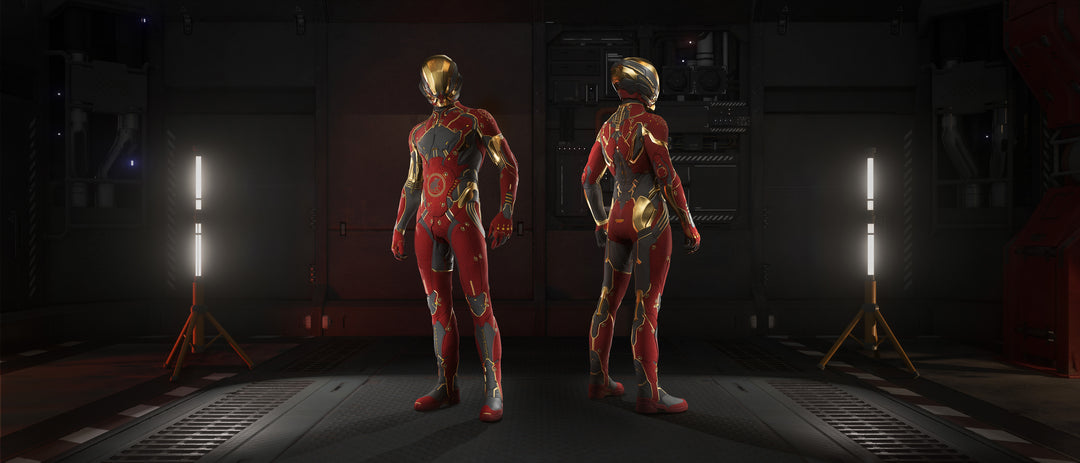 Gear - Red Festival ‘Year of the Rat’ Armor - Star Citizen