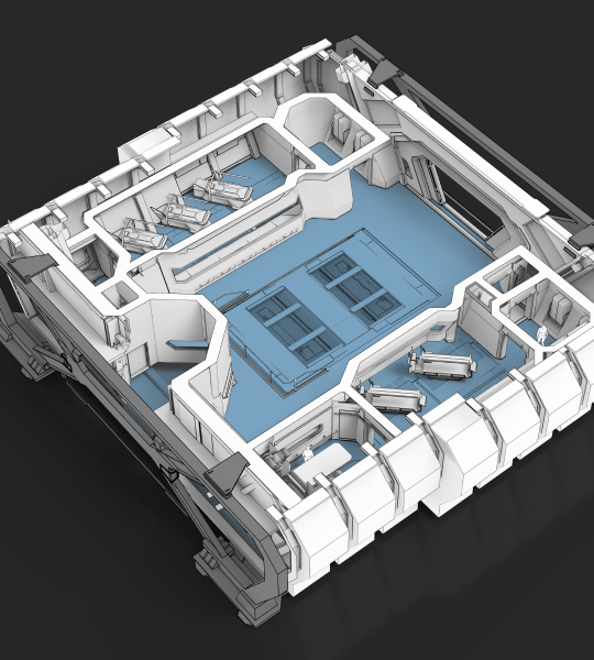 Galaxy Med Bay Module for Star Citizen – The Impound