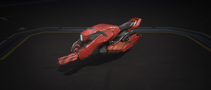 Pulse - Auspicious Red Paint - Star Citizen