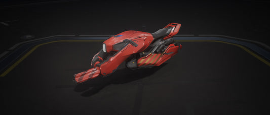 Pulse - Auspicious Red Paint - Star Citizen