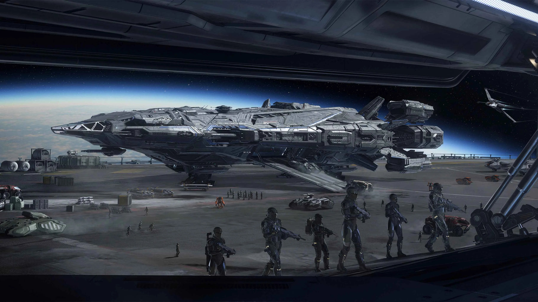 Space Marshal Concierge Account – Kraken & Polaris Flagships, LTI Fleet, Rare BIS & Collector Flair