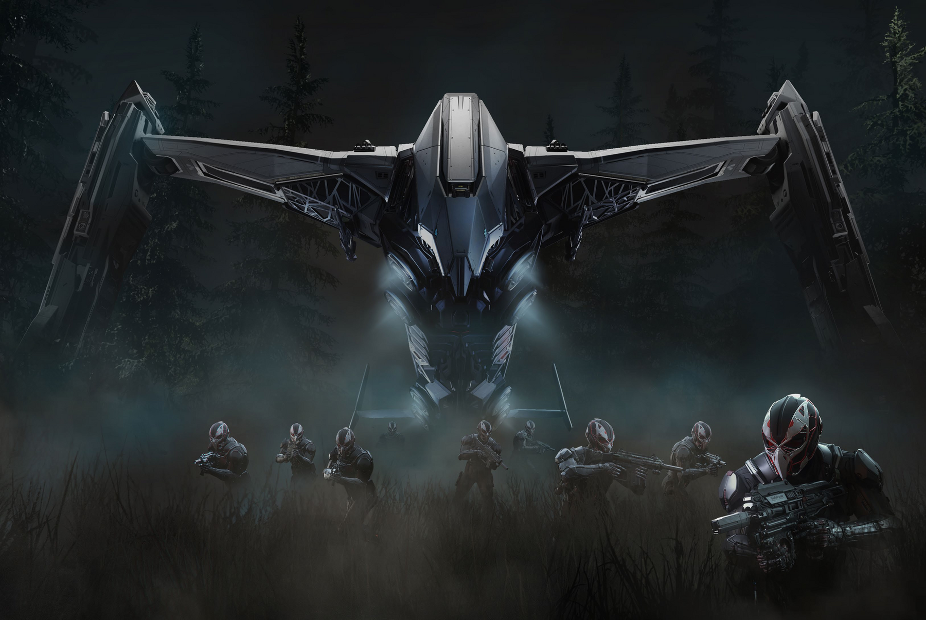 Tevarin ship cinematic visual