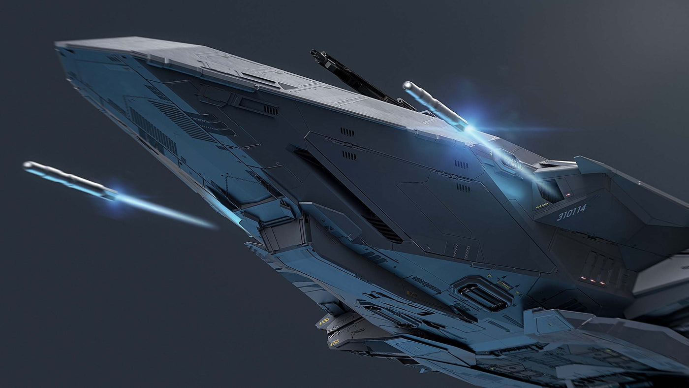 RSI Perseus torpedo bay and cargo support