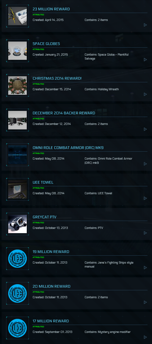 Aegis Idris P / Original Backer Rewards Star Citizen Account