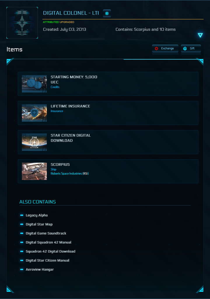 Digital Colonel - LTI upgraded to Scorpius