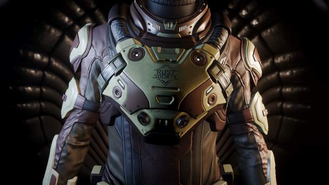 Rust Society Centurion 2949 Complete Armor Set - Star Citizen