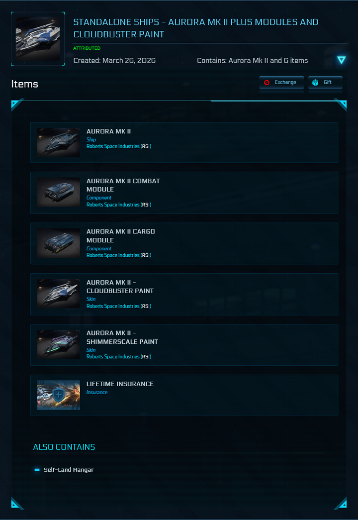 Aurora MK II + Modules and Paints - Original Concept LTI