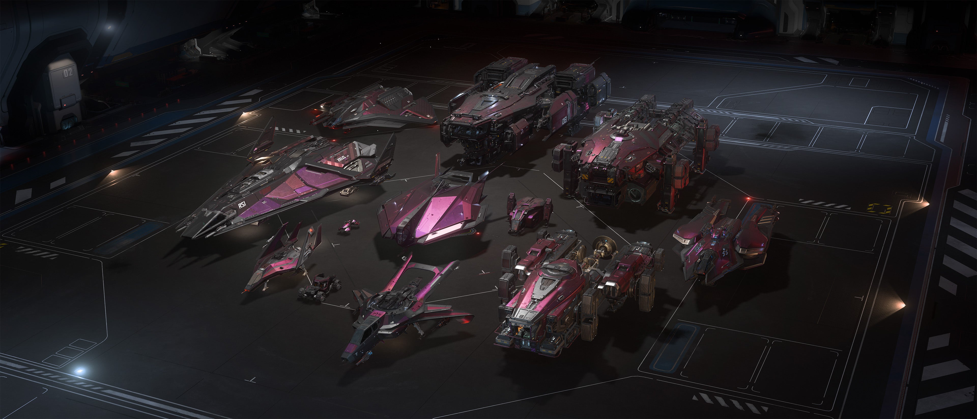 Buy the 12 Lovestruck Paint Pack For Star Citizen – The Impound