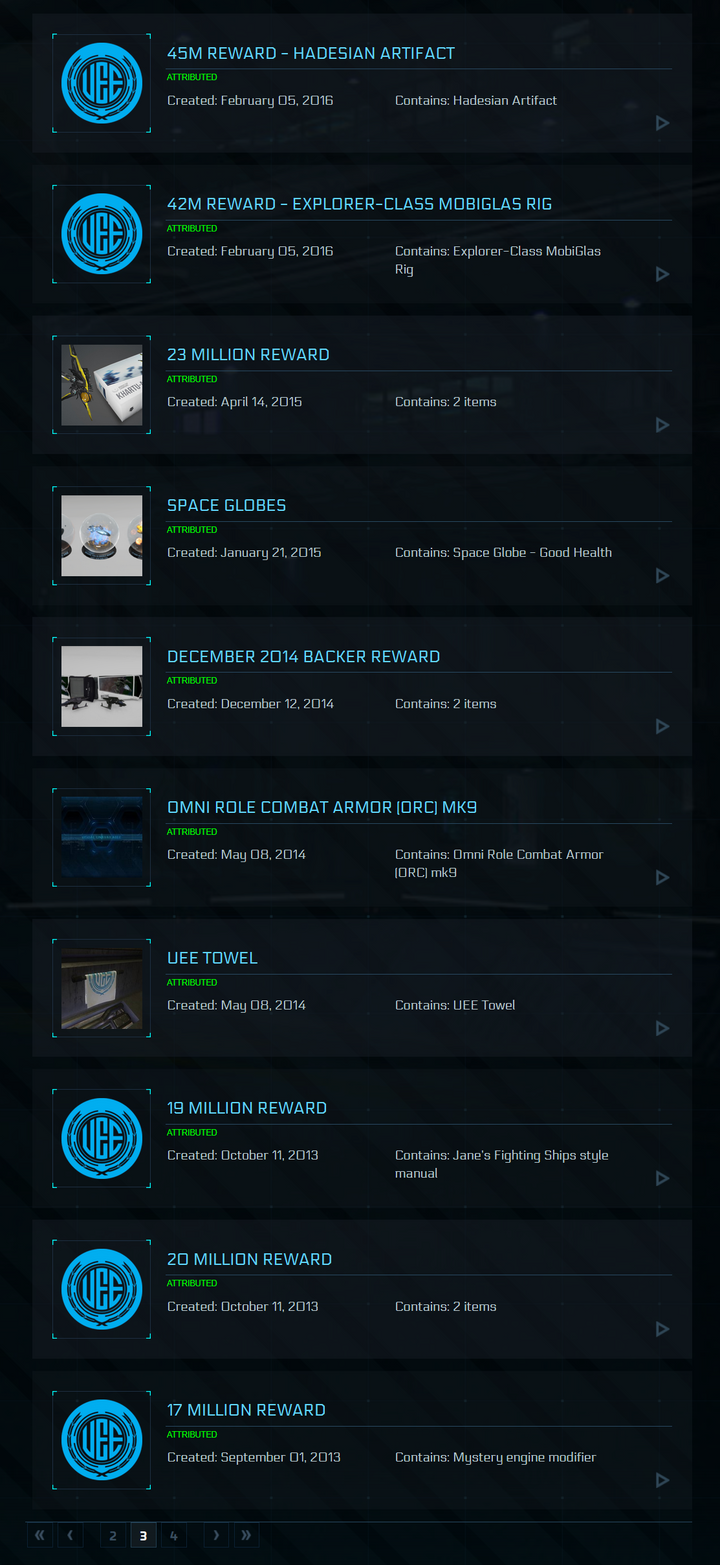 Star Citizen Kickstarter Original Backer Account – Historic Milestone & Collector Rewards