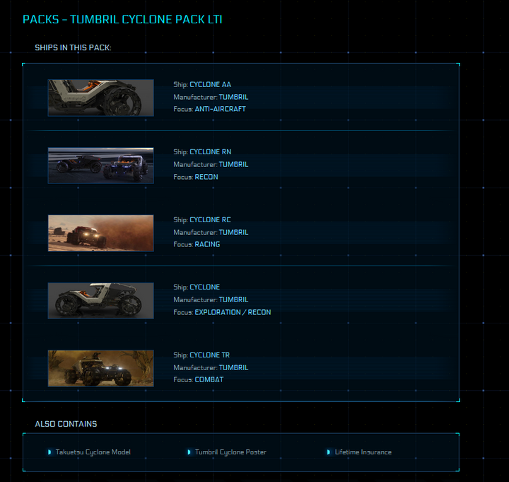 Cyclone Pack - Original Concept LTI