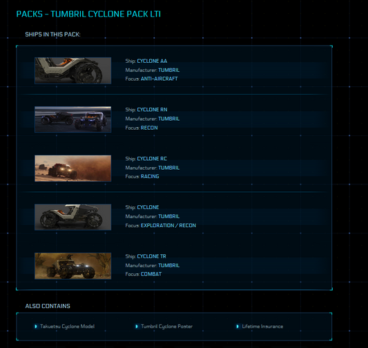 Cyclone Pack - Original Concept LTI