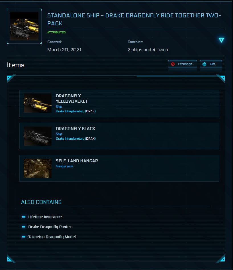 Drake Dragonfly Ride Together Two-Pack - Original Concept LTI