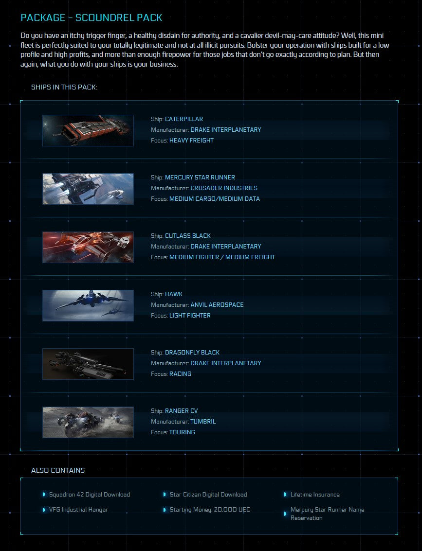 Scoundrel Pack - LTI