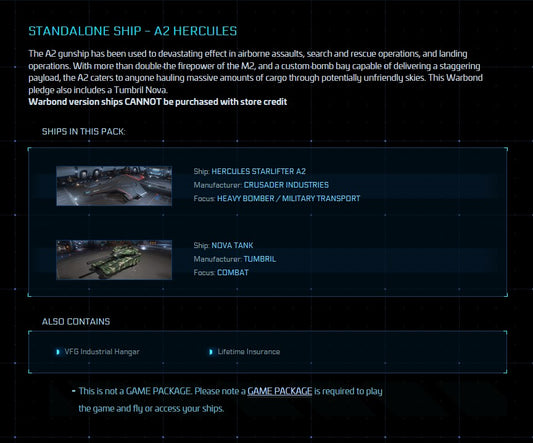 Hercules A2 + Nova Tank - Original Concept LTI