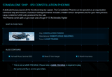 Buy Constellation Phoenix + Hartwell 88G for Star Citizen