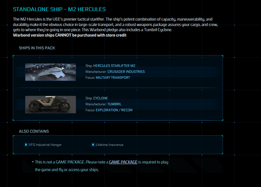 Hercules M2 + Cyclone - Original Concept LTI