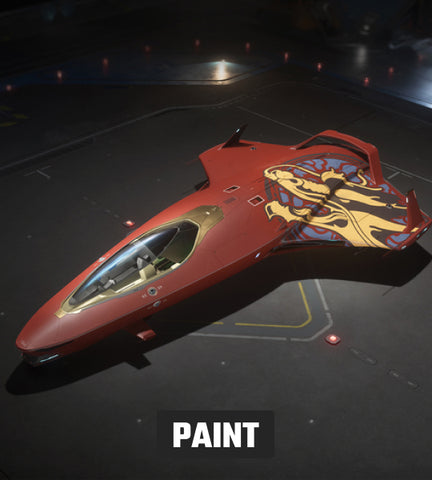Buy 100 Series - Auspicious Red Dragon Paint For Star Citizen
