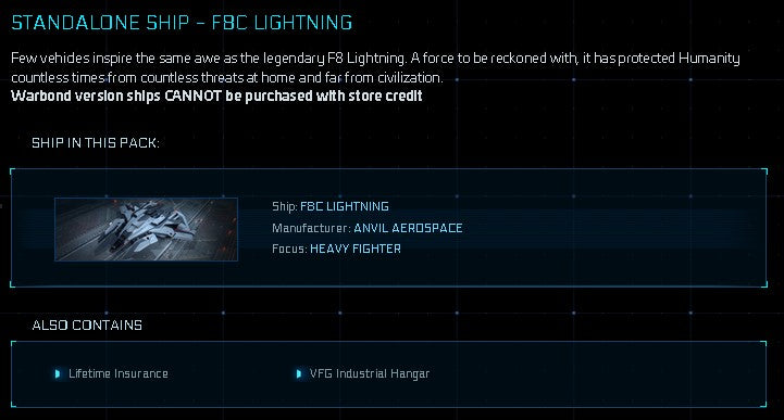 Space Marshal Account - F8C / Polaris / Reclaimer