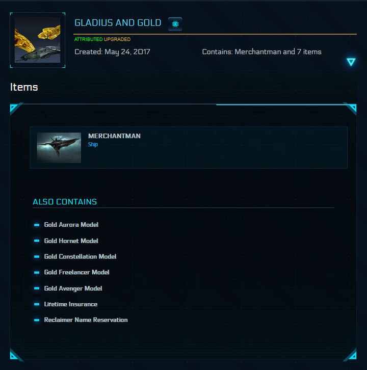 Star Kitten Dragonfly / F8C Lightning / Carrack Exp / Reclaimer BIS / BMM / Star Citizen Account