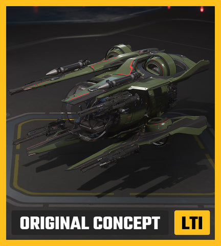 Buy Fury + Leatherback Paint Original Concept with LTI for Star Citizen